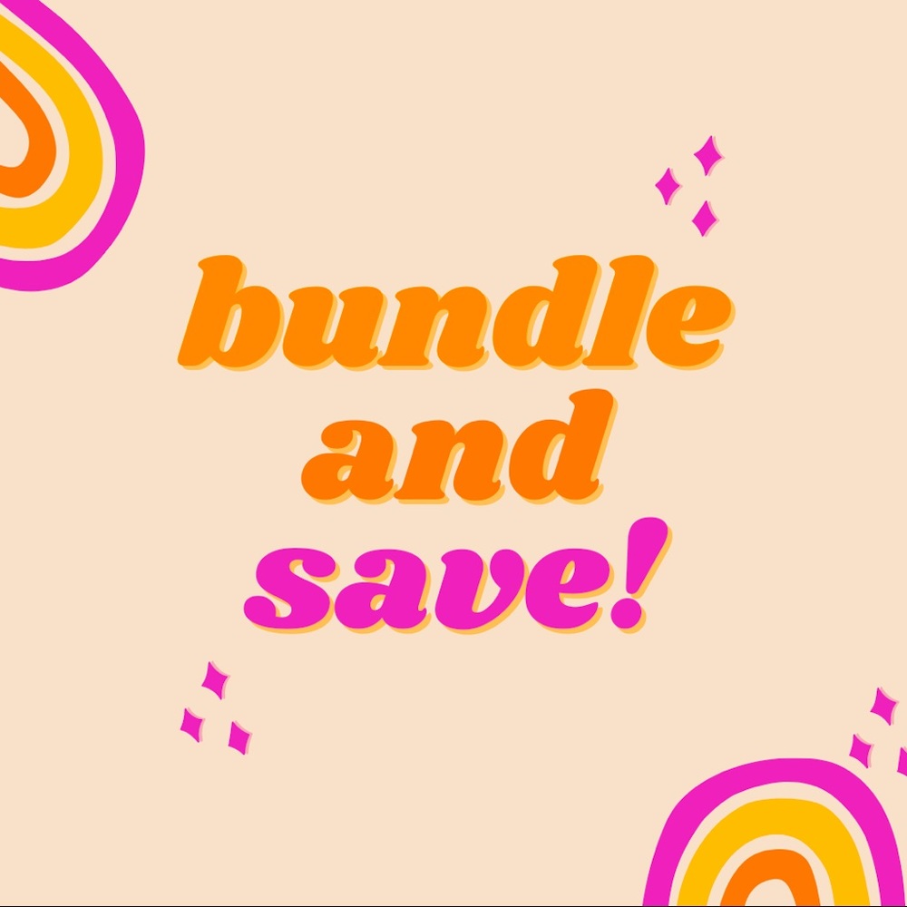💓🌸BUNDLE AND SAVE 15%!